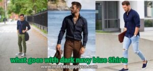 what goes with dark navy blue Shirts (1)