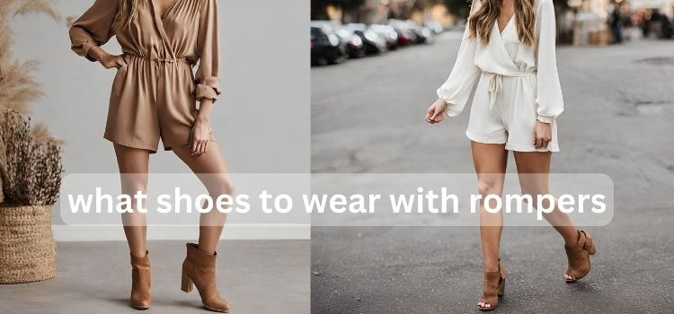 what shoes to wear with rompers