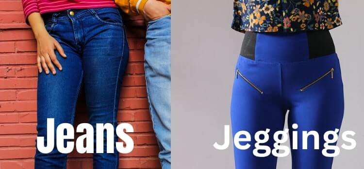 Difference Between Jeans and Jeggings