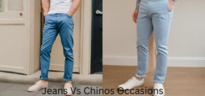 jeans vs chinos occasion